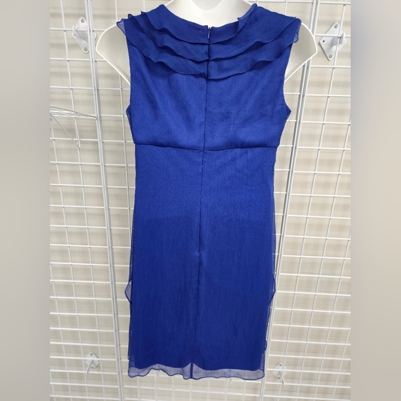 KM COLLECTIONS By MILLA BELL Short Rosette Dress - Picture 4 of 6